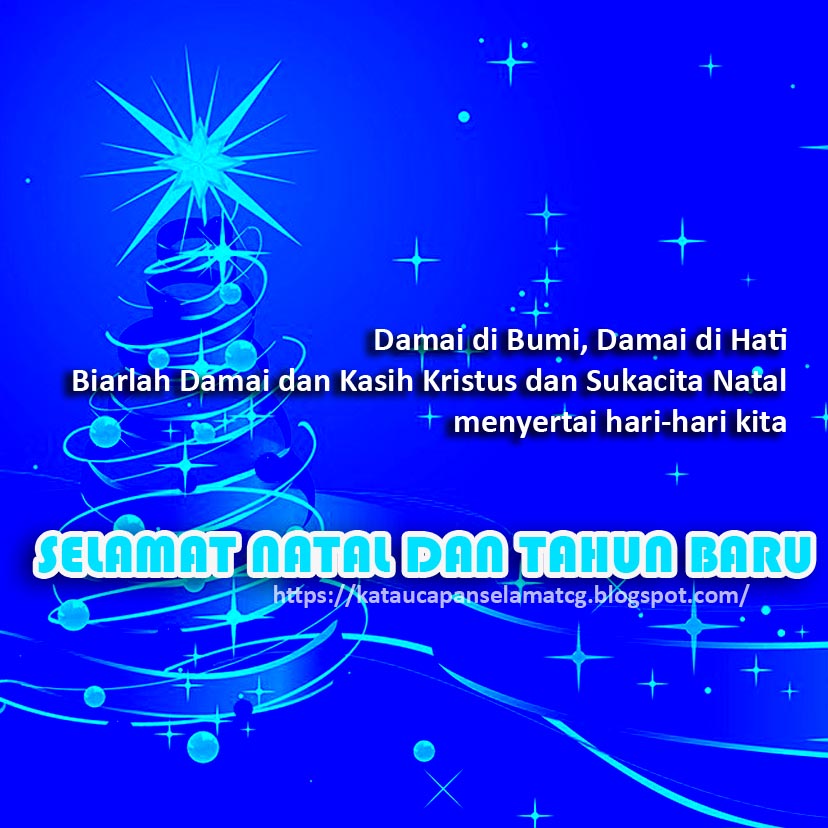 Tahun Baru Kartu Ucapan Selamat Natal Nusagates