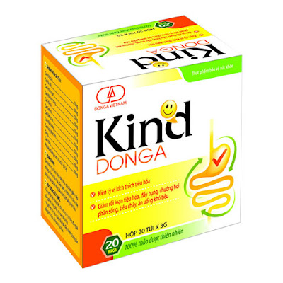 Kind DongA, giảm rối loạn tiêu hóa, tiêu chảy