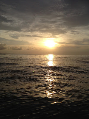 sunset on the gulf coast