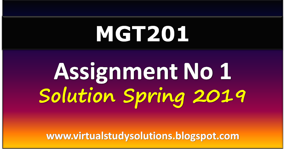 Vu assignment solution spring 2019 06 picture