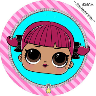 LOL Surprise: Free Printable Cupcake Toppers. LOL Surprise: Free Printable Cupcake Toppers.