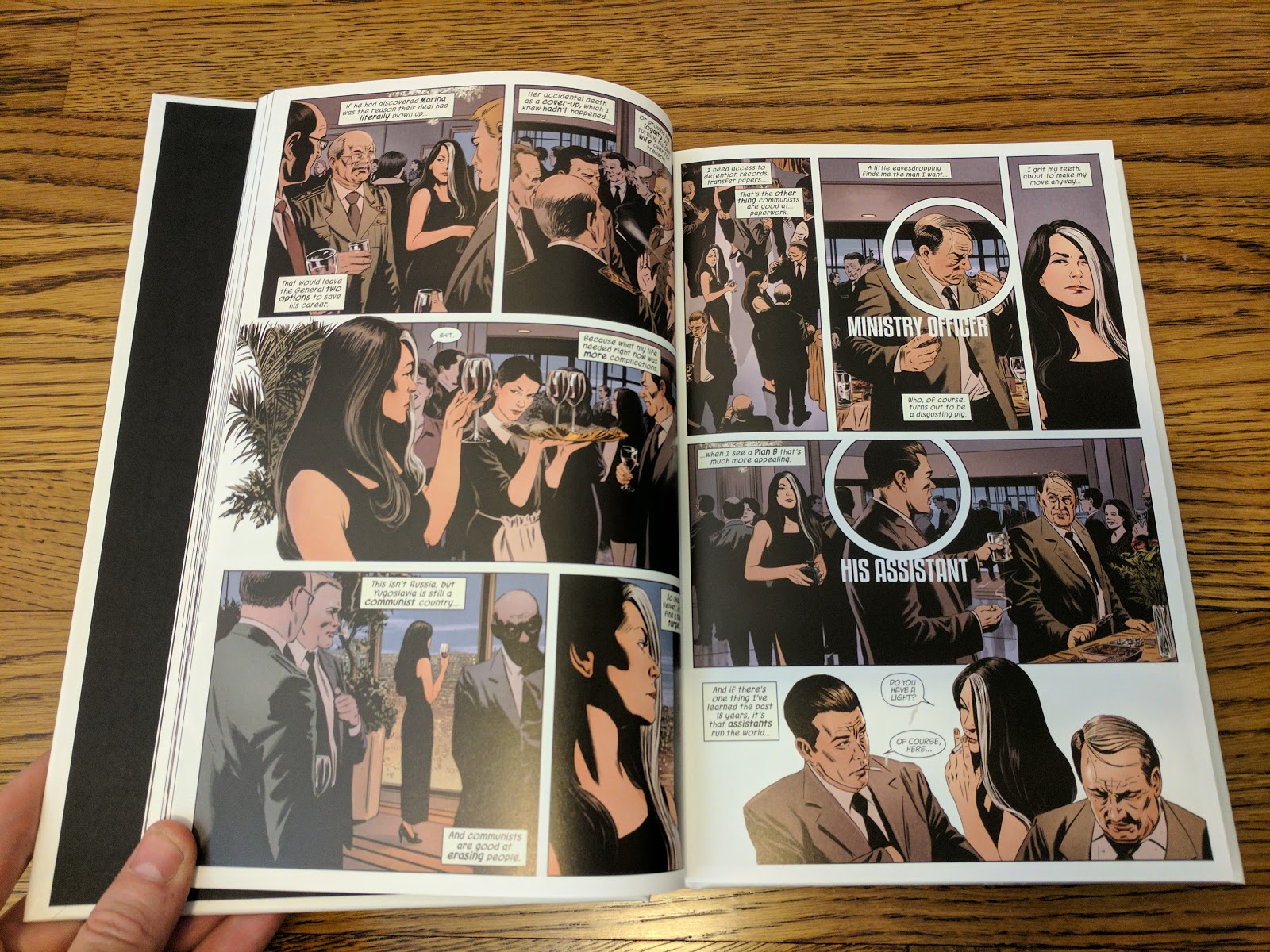 Collected Comic Review Velvet Deluxe Hardcover