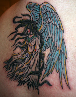 angel tattoos, tattooing