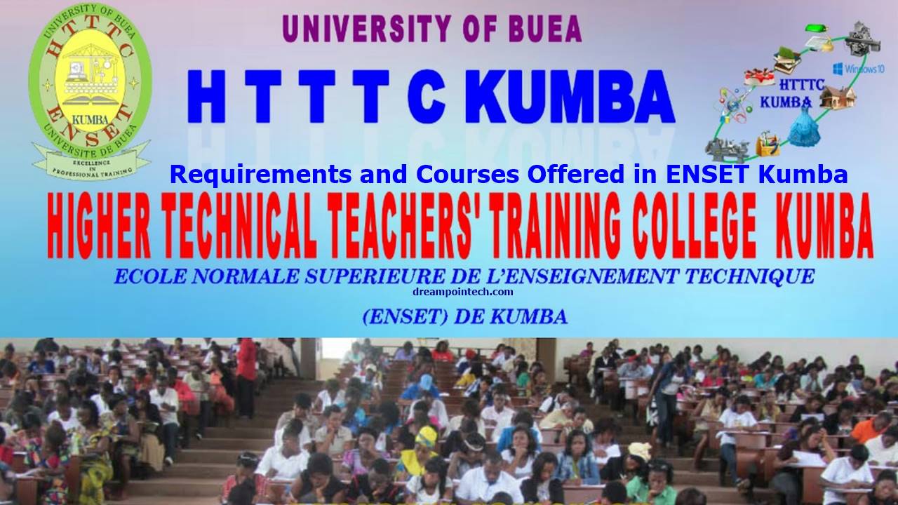 Requirements For ENSET Kumba: Higher Technical Teachers Training College (HTTTC Kumba)