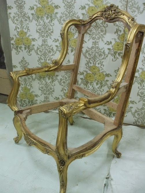 GOLD CHAIR UN FINISHED