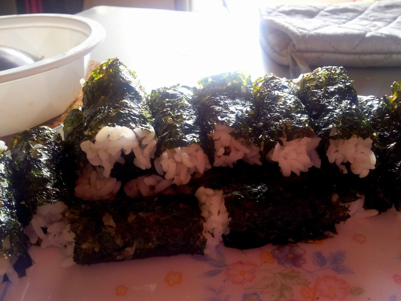 Gimbap Kimbap (Korean Dried Seaweed Rice Rolls)