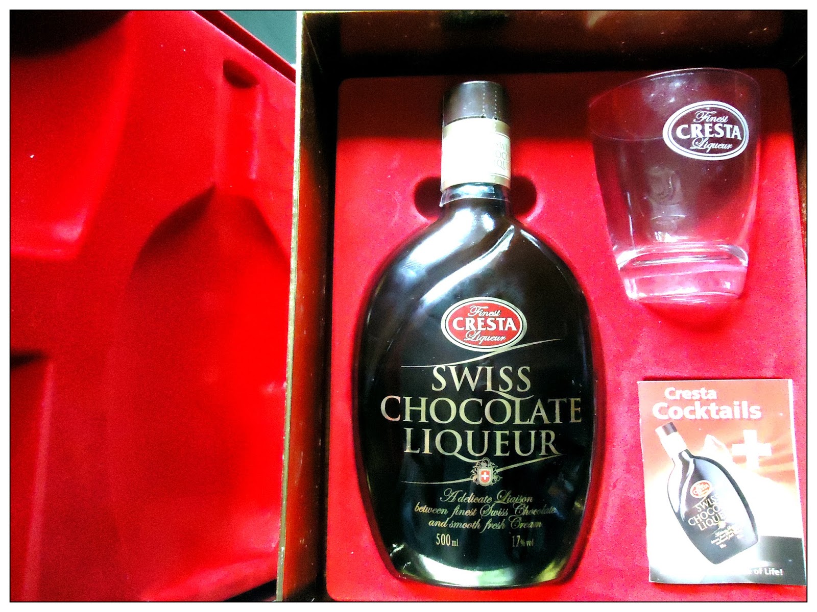 Chocosophy Cresta Swiss Chocolate Liqueur
