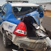Viatura da Polícia Técnica se envolve em acidente com outros três veículos, na BR 407 em Juazeiro