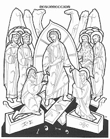 Dibujos resurrección de Jesús