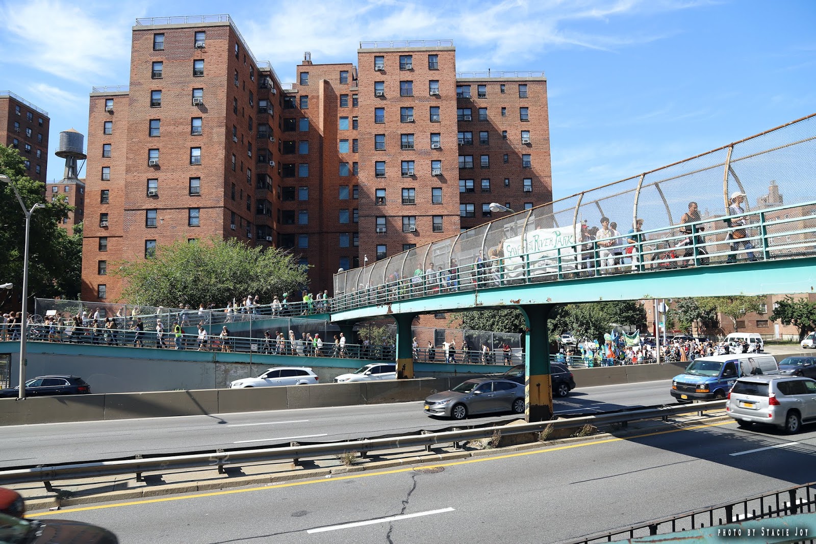 EV Grieve At the march and rally to save East River Park