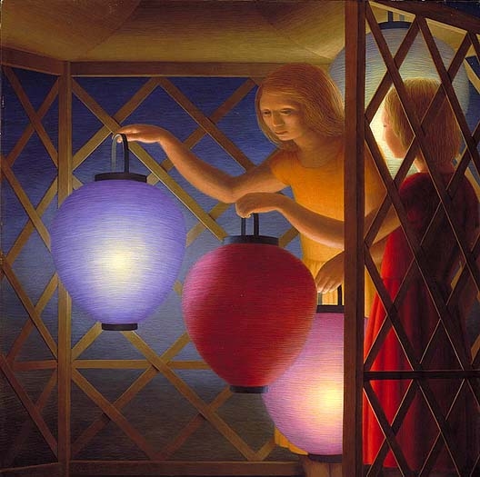 George Clair Tooker 1920-2011 | American Magic Realist painter George Clair Tooker 1920-2011 | American Magic Realist painter