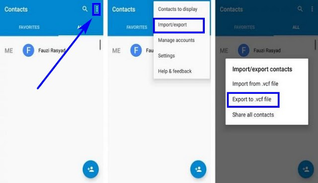 cara pindah kontak dari Android ke iPhone