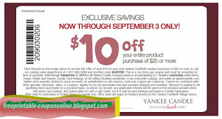 Printable Coupons 2020: Yankee Candle Coupons