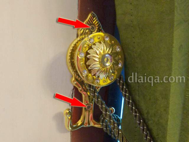 D Laiqa Arena Memasang Gorden Smoke Ring Minimalis