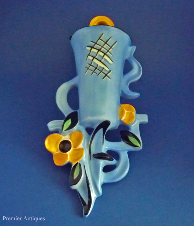 Premier Antiques Royal Dux Art Deco Wall Pocket c1930