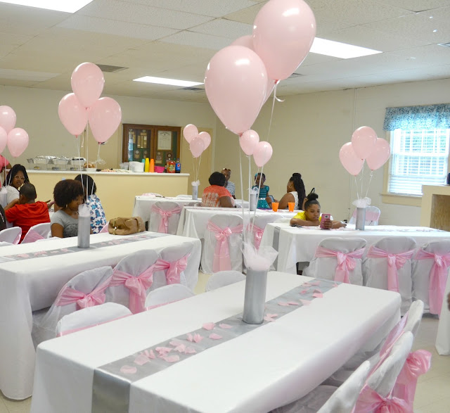 Celebrations Pink Tulle Baby Shower