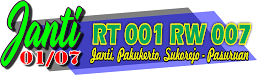 Media RT 01 RW 07 Janti