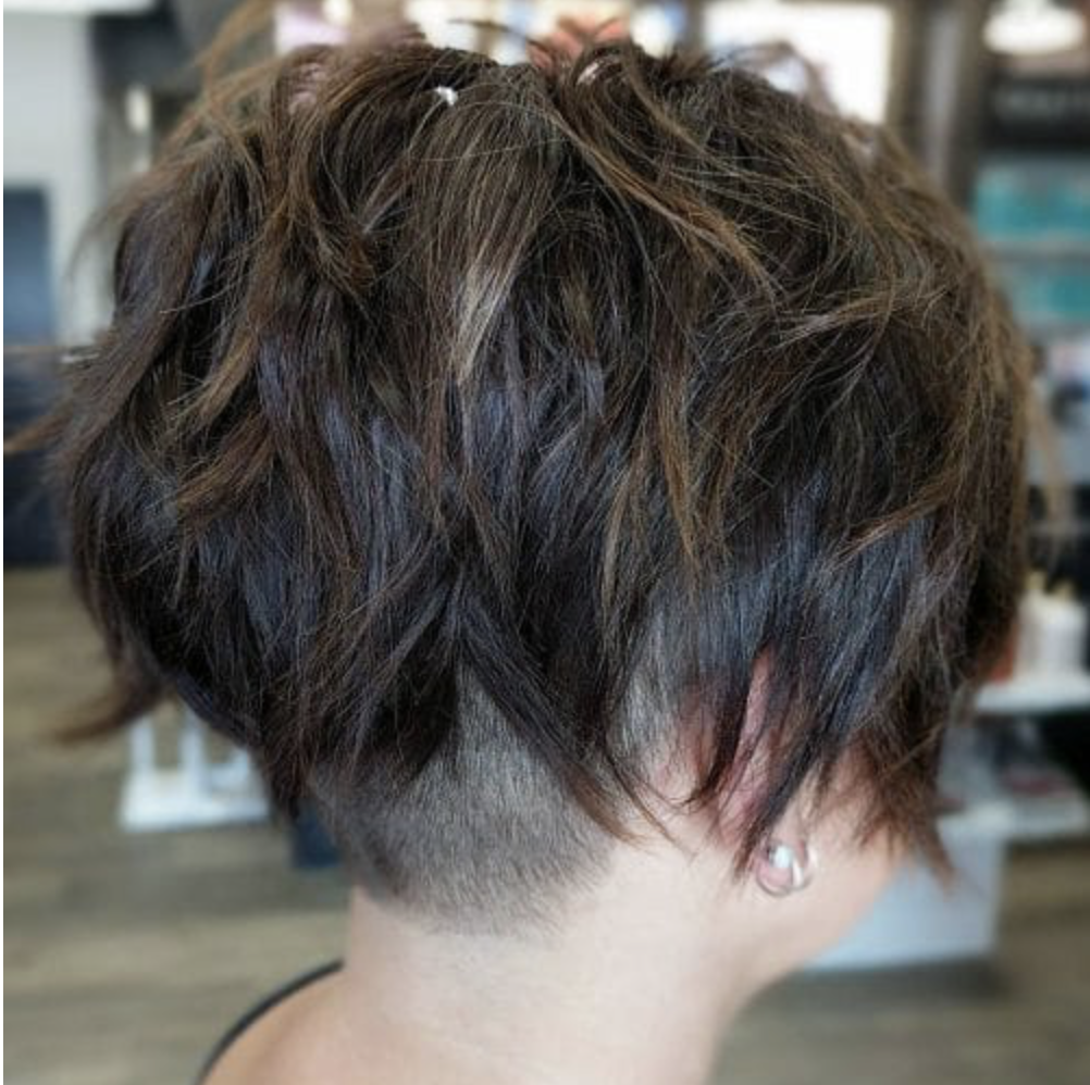 funky short layered hairstyles