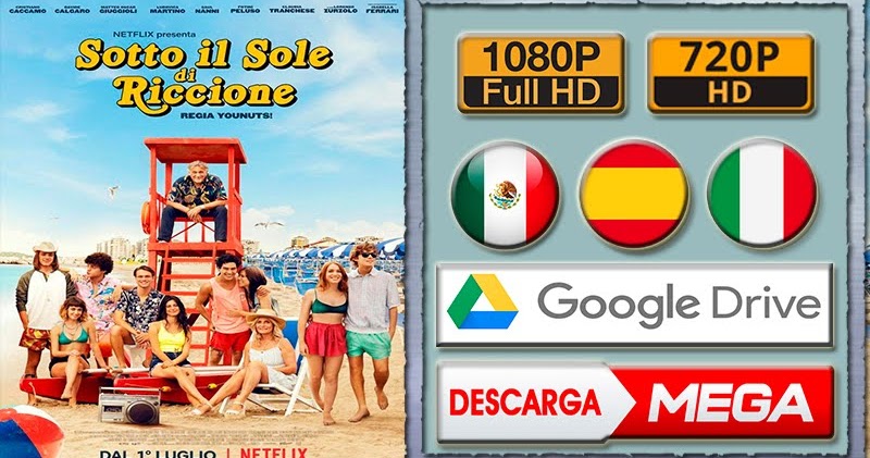 Distribution De Sous Le Soleil De Riccione VER O DESCARGAR Bajo el Sol de Riccione 2020 Calidad 720P y 1080P FULL