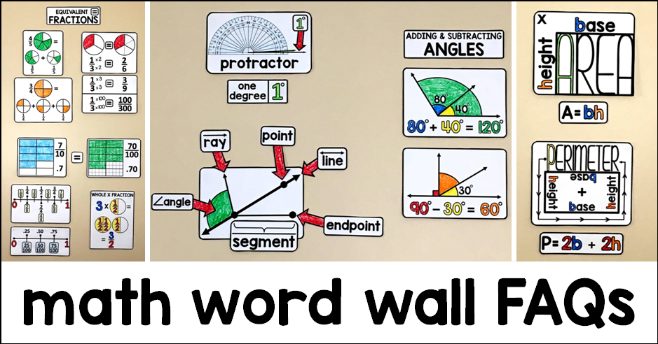 scaffolded math and science math word wall frequently asked questions