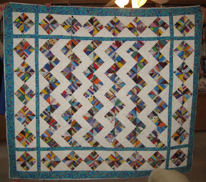 Gecko Scrap Quilt