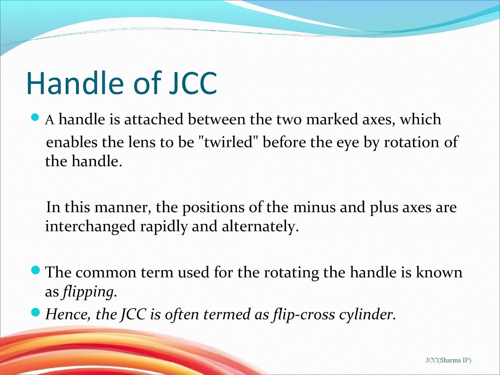 Jackson crosscylinder Eye Health Nepal