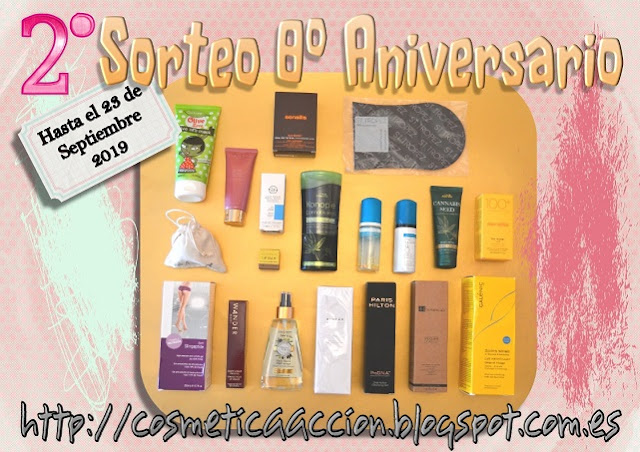 Sorteo Cosmetica en acción