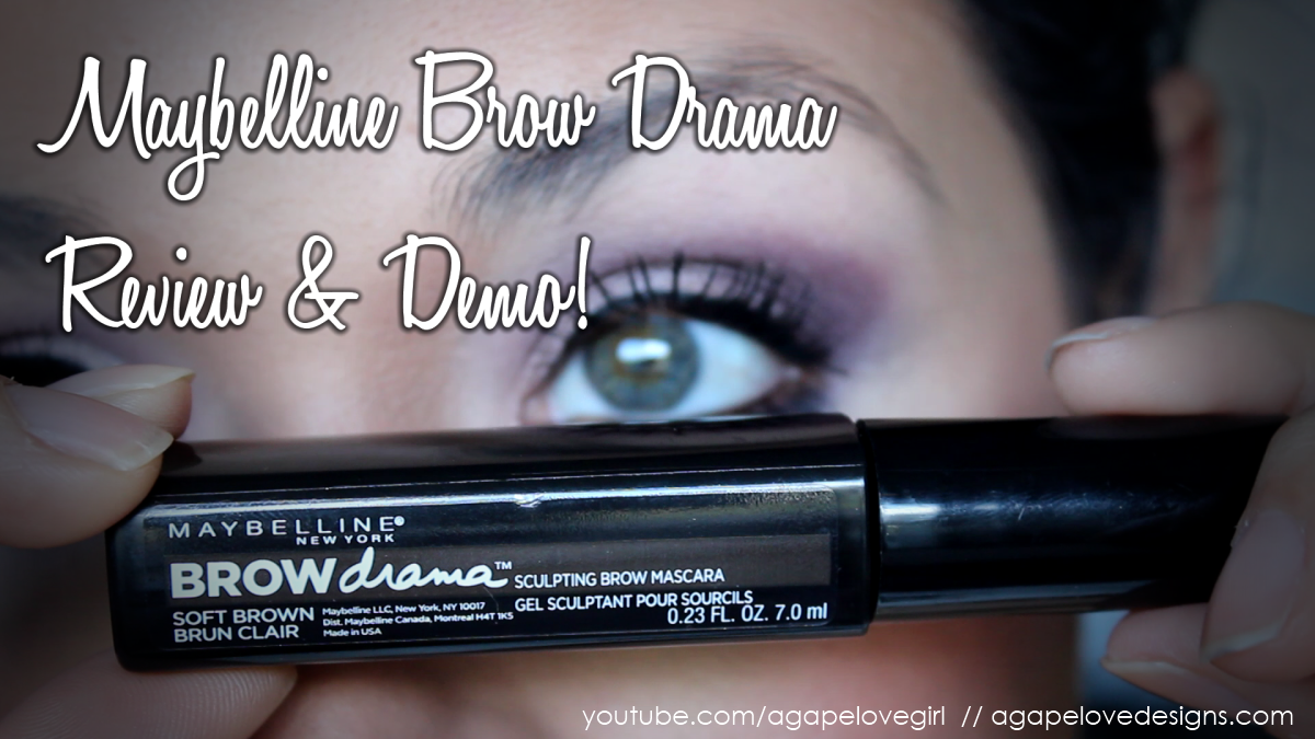 Maybelline Brow Drama Review & Demo!