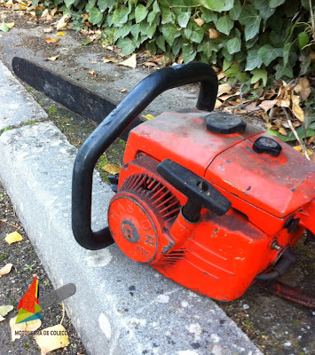 Motosierra Antigua Castor - Vintage/Old Castor Chainsaw