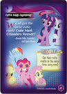 My Little Pony The Cutie Mark Crusaders Equestrian Friends Trading Card
