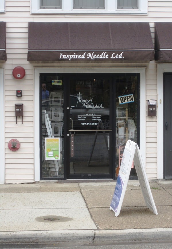 With My Needle Visiting Five Needlework Shops in Less than 28 Hours!