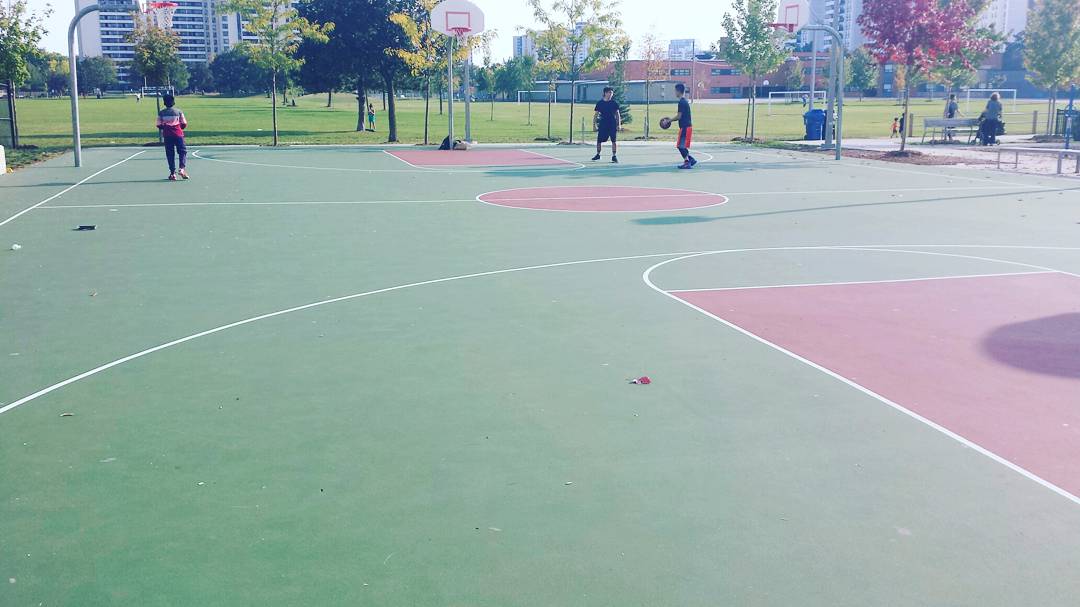 Toronto things Outdoor basketball court by Parkway Forest Community