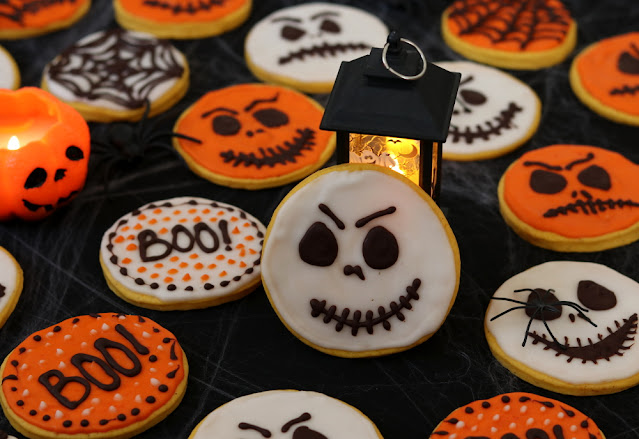 Тыквенно-апельсиновое печенье "Halloween"