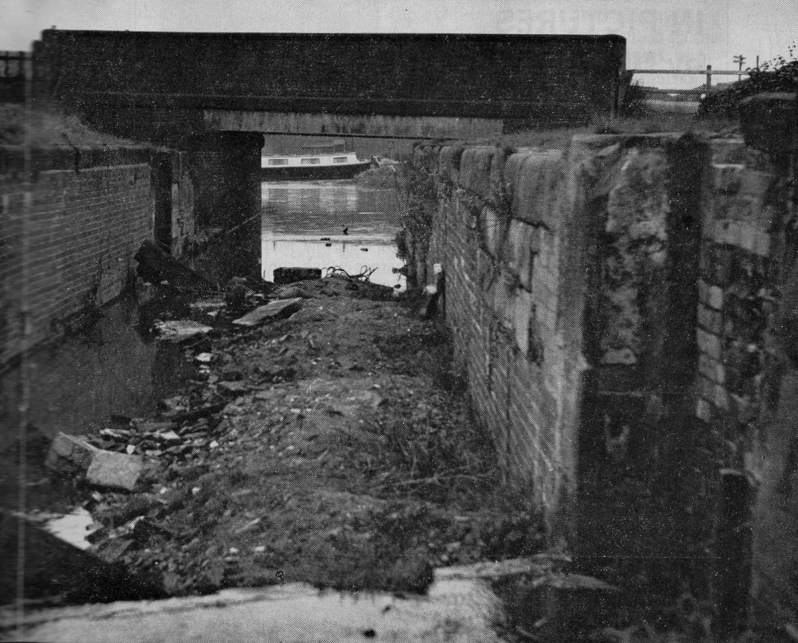 Liberal England Dereliction at Langley Mill, 1969