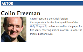 Colin Freeman is the Chief Foreign Correspondent for the Sunday edition of the Daily Telegraph. He has worked for the paper for five years, covering stories in Africa, Europe, the Middle East and Asia