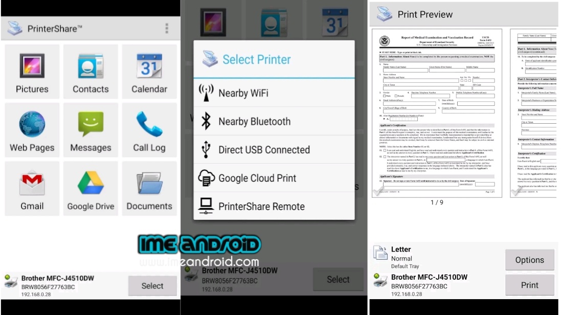 Cara Print dari HP lewat Bluetooth