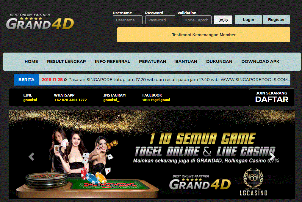 Info Bandar Togel Online SITUS TOGEL TERLENGKAP &amp; TERPERCAYA 2020
