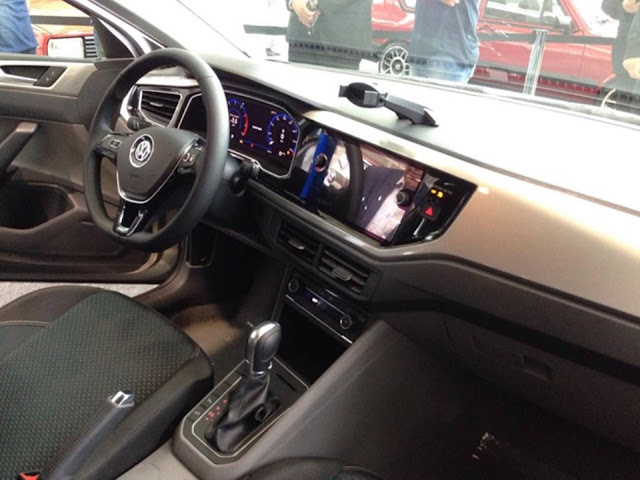 Novo VW Virtus 2018 - interior