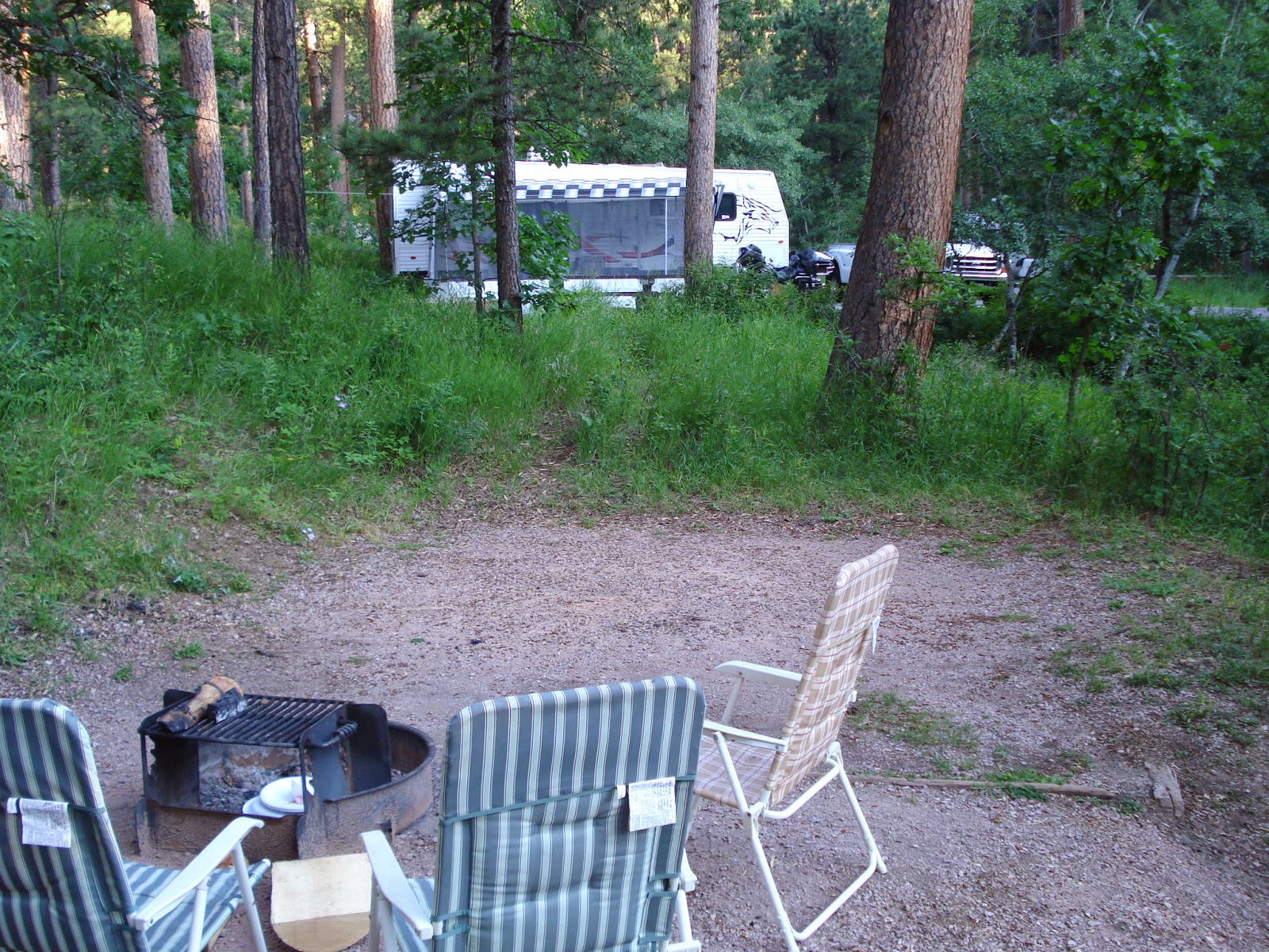 National Forest Camper Horsethief Lake Campground