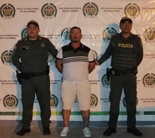 Policía captura en Uribia, a preso fugado de Valledupar
