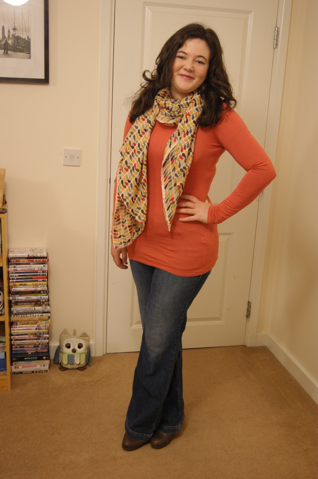 Uniqlo x Orla Kiely- the scarf... - Frills 'n' Spills