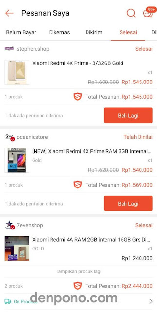 Pengalaman Beli HP secara Online