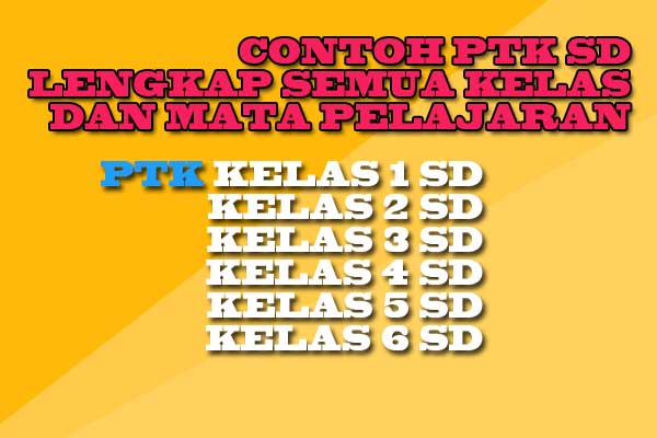 Contoh Ptk Pai Sd Terbaru Contoh Ptk Pai Sd Terbaru