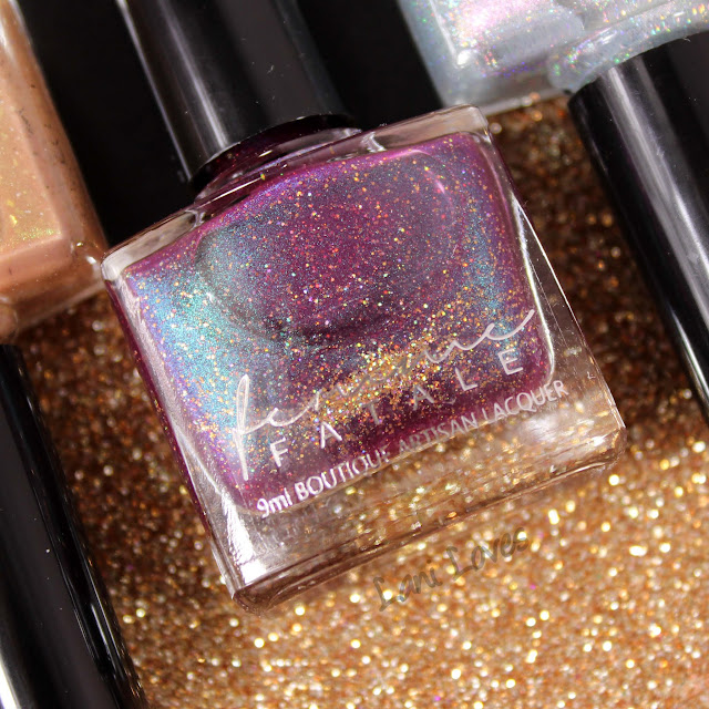 Femme Fatale Cosmetics The Last Great Fire-Drake Nail Polish Swatches & Review