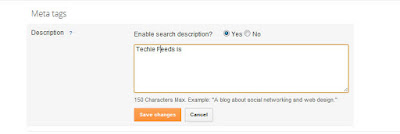 Search Decription Search description for blog on blogger