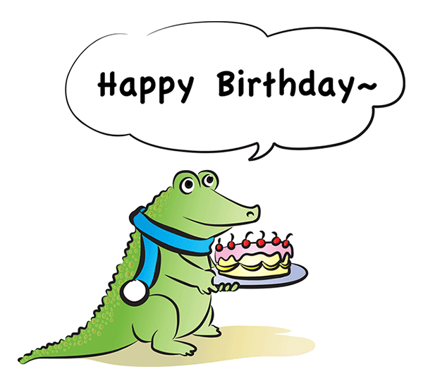 Birthday Alligator