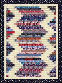 Zig Zag Strips Quilt Free Pattern designed and written by Lisa Sutherland of Quilt Jubilee