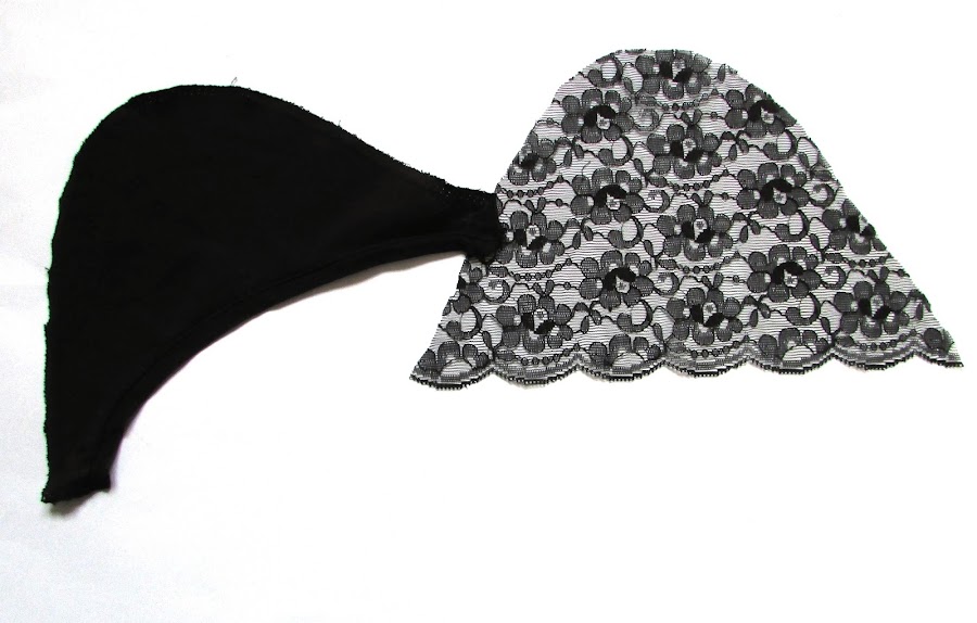 DIY Camiseta mangas encaje