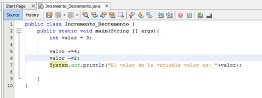 Declaración de constantes y operadores ~ El mundo de Java