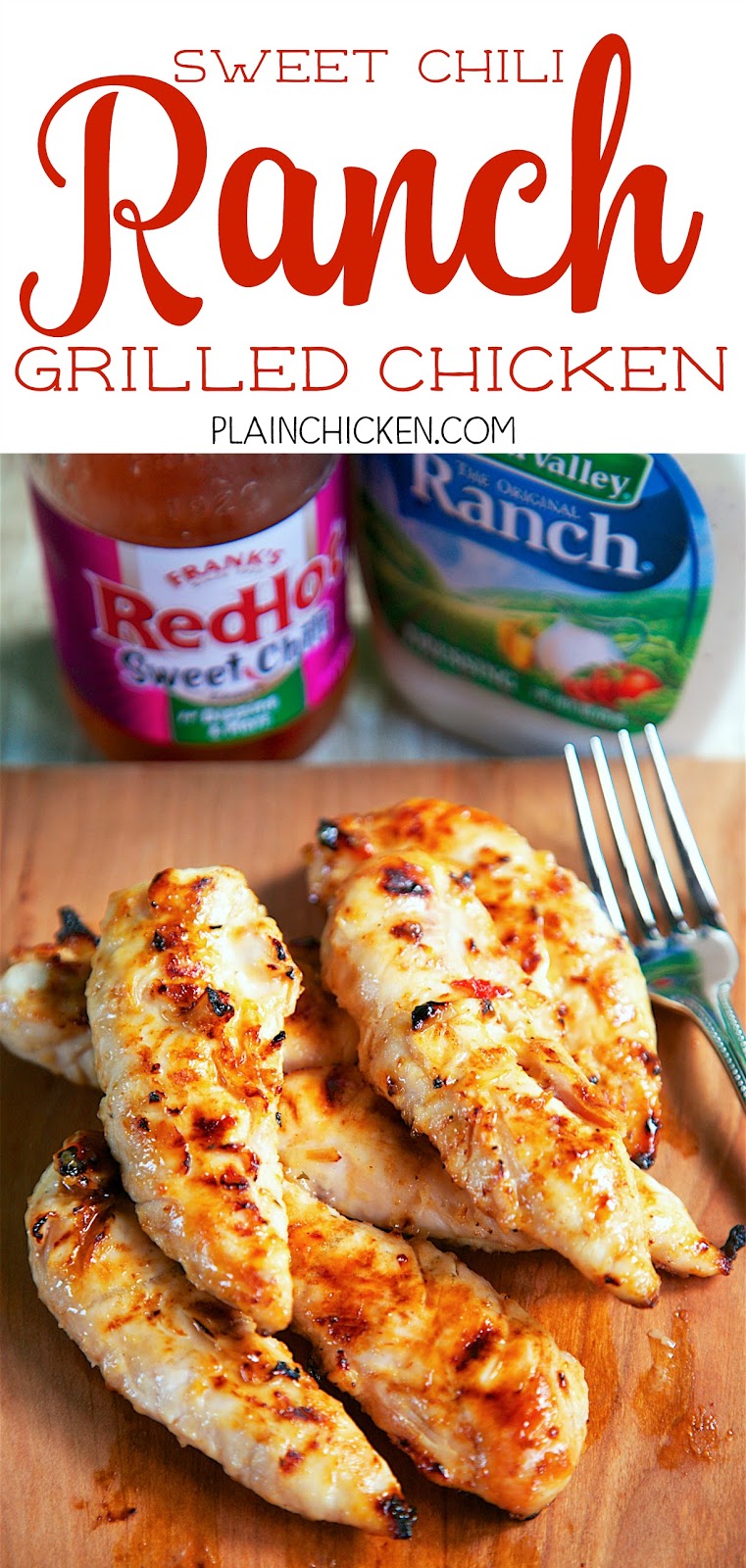 Sweet Chili Ranch Grilled Chicken Plain Chicken®